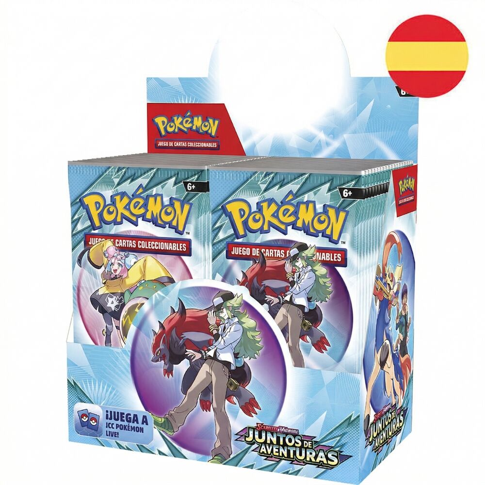 PREPEDIDO - Sobre cartas Aventuras Compartidas Pokémon español