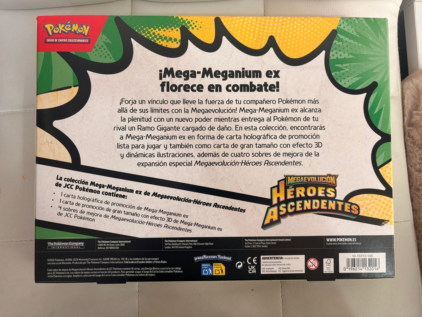 MEGA-MEGANIUM EX | Héroes Ascendentes (Español)