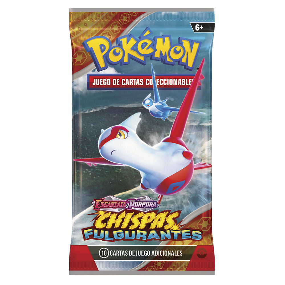 PREPEDIDO - Sobre cartas Chispas Fulgurantes Pokémon español