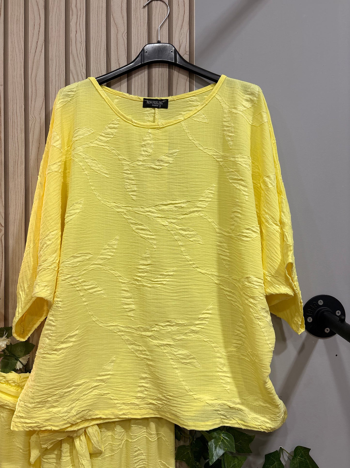 Conjunto Brisa – set fluido mujer con pantalón ancho y camiseta oversize