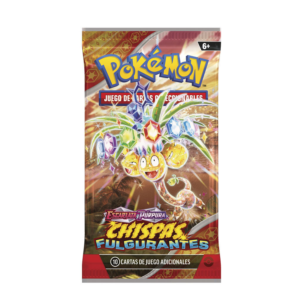 PREPEDIDO - Sobre cartas Chispas Fulgurantes Pokémon español