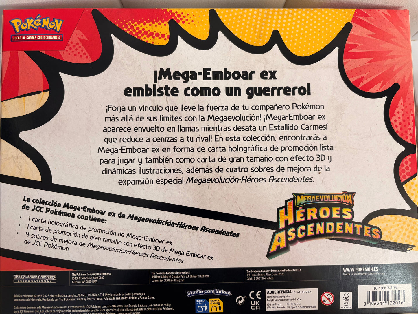 MEGA-EMBOAR EX | Héroes Ascendentes (Español)