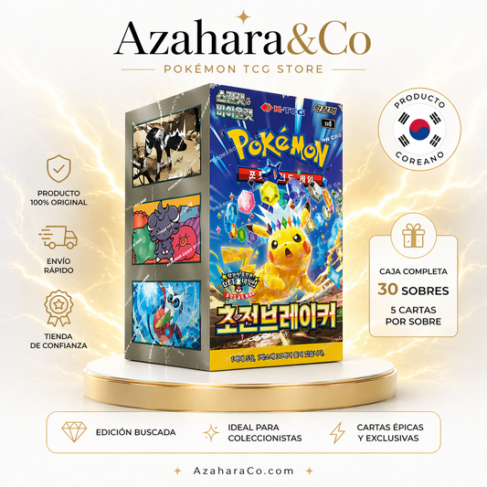 Super Electric Breaker Caja de 30 Sobres
Coreano