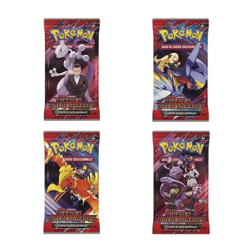 PREPEDIDO - Sobre cartas Rivales Predestinados Pokémon español