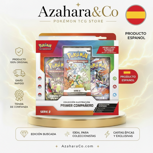 PREPEDIDO - Juego cartas Primer Compañero Pokemon español