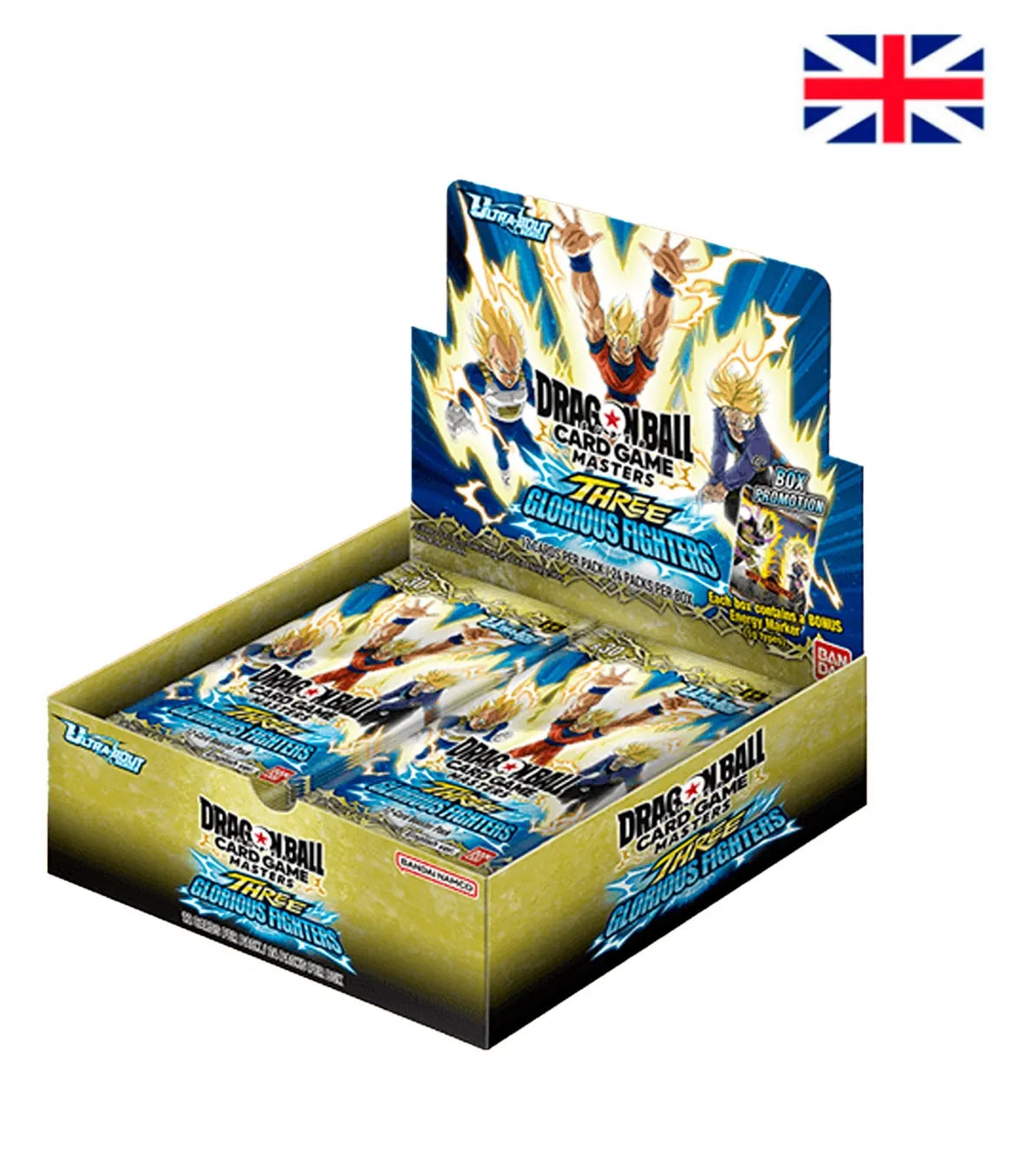 PREPEDIDO Booster Box Display Masters "Ultra-Bout Series" Set 3 B-30 (24 Sobres) Inglés - DBSCG Masters