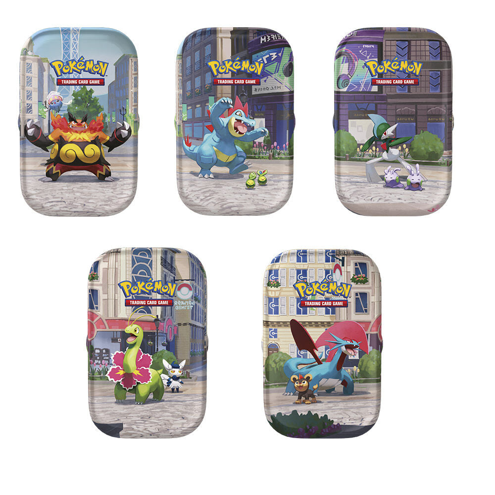 PREPEDIDO - POKEMON TCG - DISPLAY 10 MINI TIN Q2- ASSORT