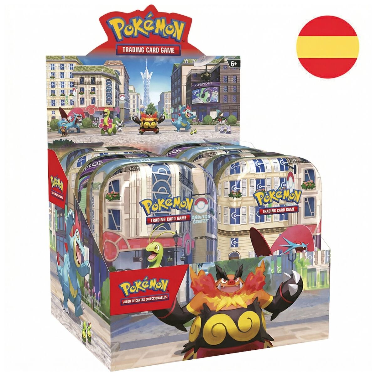 PREPEDIDO - POKEMON TCG - DISPLAY 10 MINI TIN Q2- ASSORT