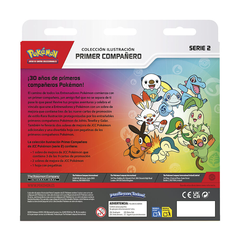 PREPEDIDO - Juego cartas Primer Compañero Pokemon español