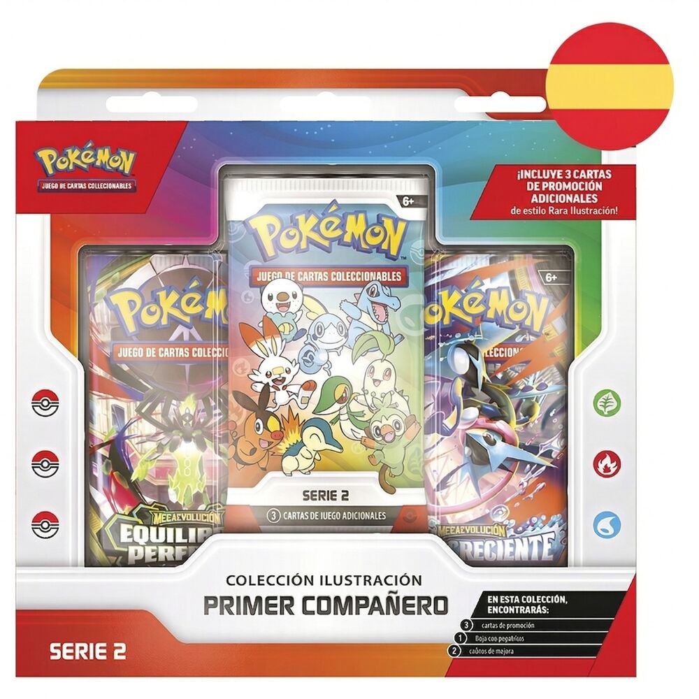 PREPEDIDO - Juego cartas Primer Compañero Pokemon español